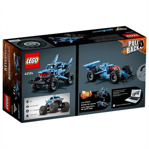  Lego Technic Xe Cá Mập 42134 Monster Jam Megalodon 260 Mảnh 