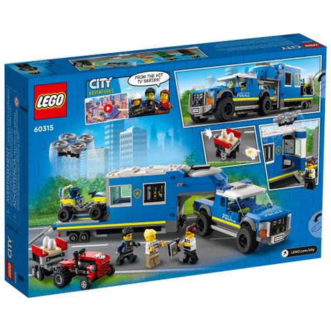  Xếp Hình Lego City 60315 Xe Cảnh Sát 436 Mảnh 