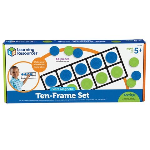  Learning Resources Giant Magnetic Ten-Frame Set 