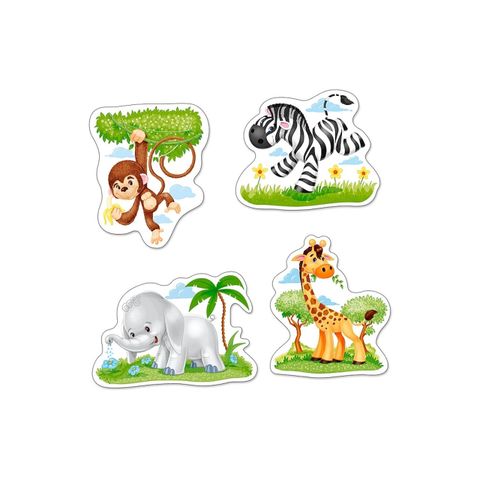  Đồ chơi Xếp hình Puzzle Chủ Đề African Animals Castorland B005017 