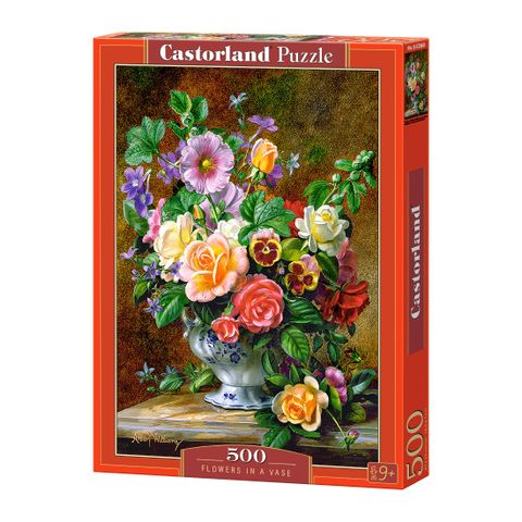  Ghép hình Puzzle Flowers In A Vase 500 mảnh B52868 