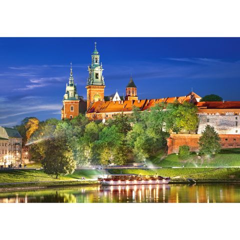  Xếp hình Puzzle Lâu Đài Wawel, Poland 1000 mảnh CASTORLAND C-103010-2 