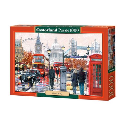  Tranh ghép hình puzzle 1000 mảnh London Collage Castorland 