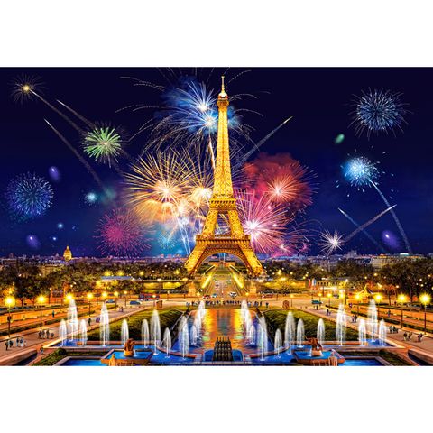  Xếp hình Puzzle Glamour of the Night Paris 1000 mảnh CASTORLAND 