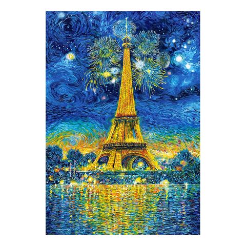  Tranh ghép hình puzzle 1500 mảnh Paris Celebration Castorland 