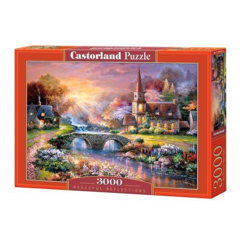  Ghép hình Peaceful Reflections Castorland Puzzle 3000 mảnh 