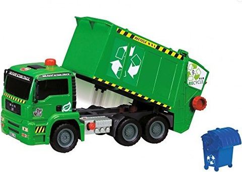  Đồ Chơi Xe Rác DICKIE TOYS Air Pump Garbage Truck (31 cm) 