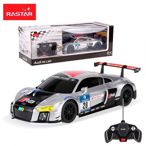  Đồ chơi xe điều khiển tỉ lệ 1/18 Audi R8 LMS Rastar 59300 