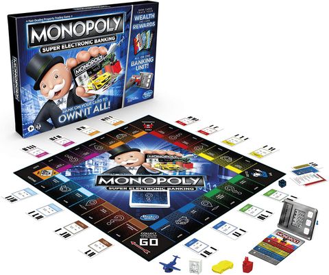  Monopoly Super Electronic Banking Unit Board Game 