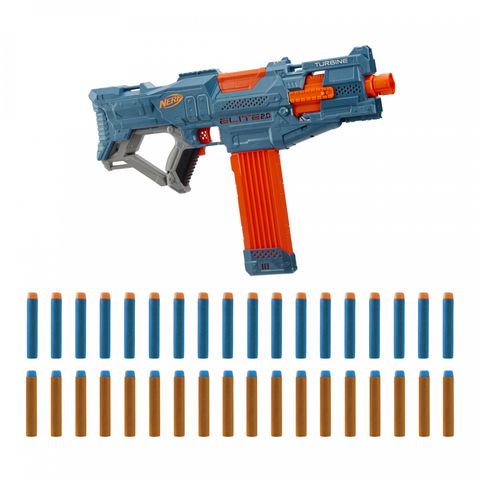  Nerf Elite 2.0 Turbine CS-18 Genuine E9481 Electric Blaster với 36 phi tiêu chính thức 