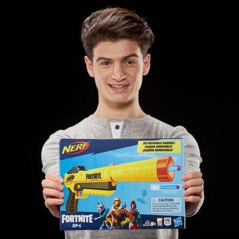  Súng đồ chơi trẻ em Nerf Fortnite Sp-L Elite Dart Blaster Replica Pistol Gun 