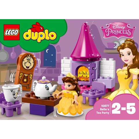  Đồ chơi lắp ghép Lego Duplo Belle's Tea Party 10877 