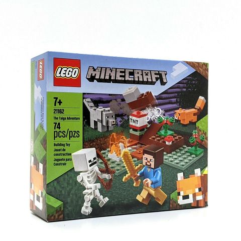  Đồ chơi lắp ghép LEGO The Taiga Adventure Minecraft (21162) 