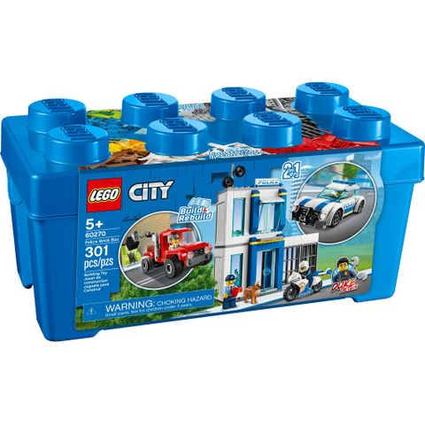  Xếp hình LEGO City Police Brick Box 60270 