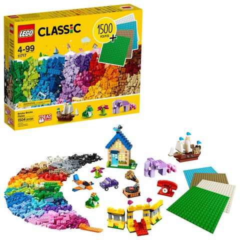  Xếp hình LEGO Classic 11717 Bricks Bricks Plates 1504 mảnh 