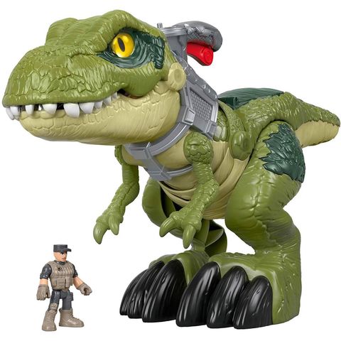  Đồ chơi khủng long Fisher-Price Imaginext Jurassic World Mega Mouth T.rex Dinosaur Toy cao 35cm 