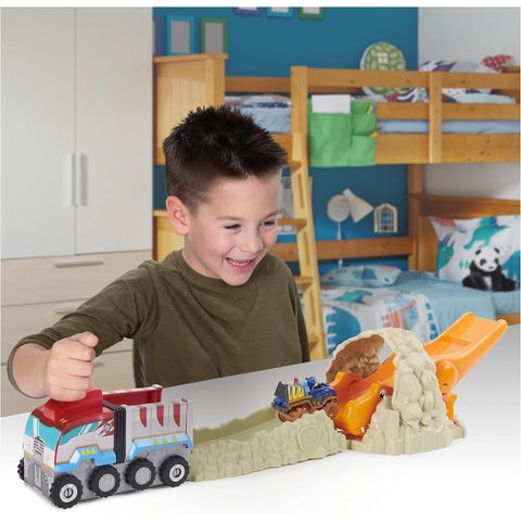  Đường chạy 6059297 - Paw Patrol, True Metal Dino Rescue Chase T-Rex Rescue Set 