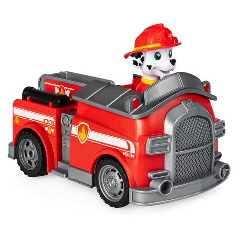  Đồ chơi xe cứu hoả điều khiển 6054624 - Paw Patrol, Marshall Remote Control Fire Truck With 2-way Steering 