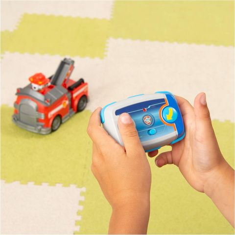  Đồ chơi xe cứu hoả điều khiển 6054624 - Paw Patrol, Marshall Remote Control Fire Truck With 2-way Steering 