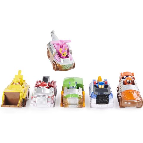  Set mô hình xe cứu hộ 6058351- Paw Patrol, True Metal Off-Road Gift Pack of 6 Collectible Die-Cast Vehicles 