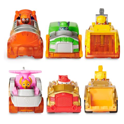  Set 6 mô hình xe Spin Master Paw Patrol True Metal Spark Gift Pack of 6 Collectible Die-Cast Vehicles 