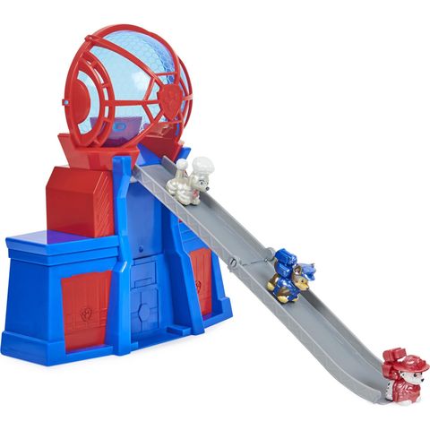  Đồ chơi tháp thành phố 6061042- PAW Patrol, Micro Movers Movie City Tower with 3 Figures 