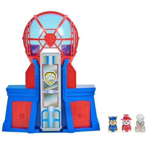  Đồ chơi tháp thành phố 6061042- PAW Patrol, Micro Movers Movie City Tower with 3 Figures 