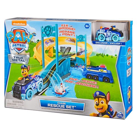  Bộ đồ chơi PAW Patrol True Metal Chase Rescue Playset 6060297 