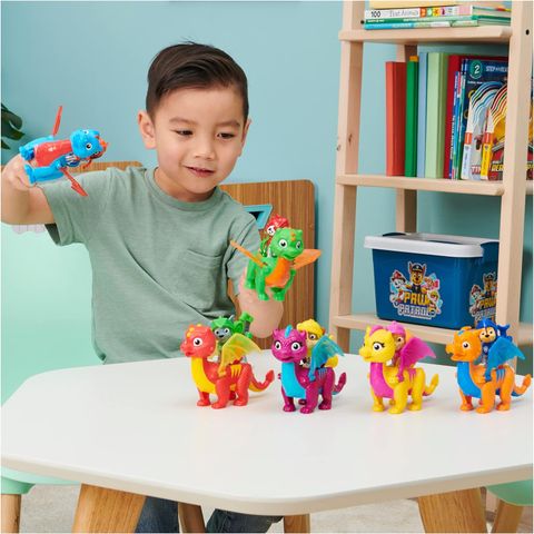  Bộ đồ chơi cứu hộ Paw Patrol RESCUE KNIGHTS Chase And Dragon Draco 