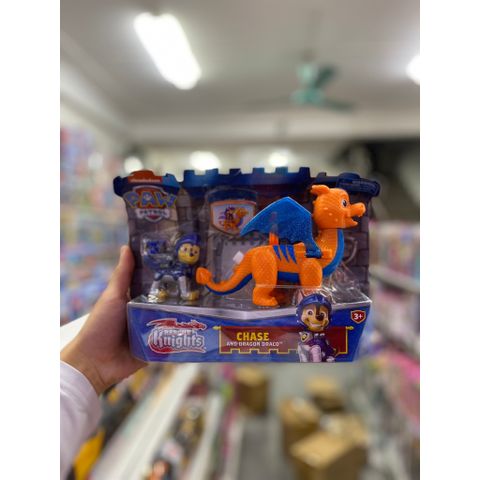  Bộ đồ chơi cứu hộ Paw Patrol RESCUE KNIGHTS Chase And Dragon Draco 