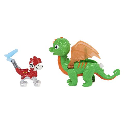  Bộ đồ chơi cứu hộ Paw Patrol, Rescue Knights Marshall and Dragon Draco Action Figures Set 