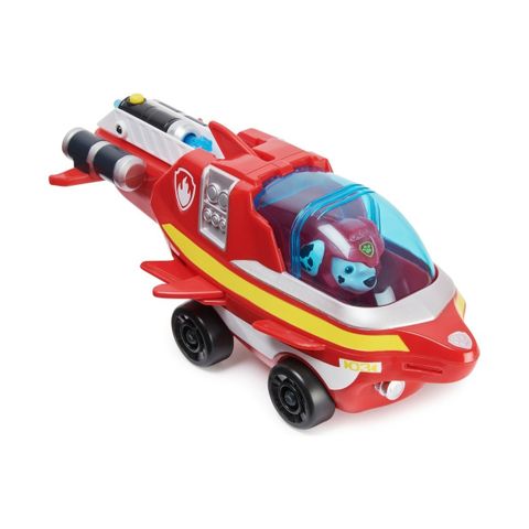  Đồ chơi máy bay 6065229 -Paw Patrol Aqua Pups Marshall's Dolphin Vehicle 