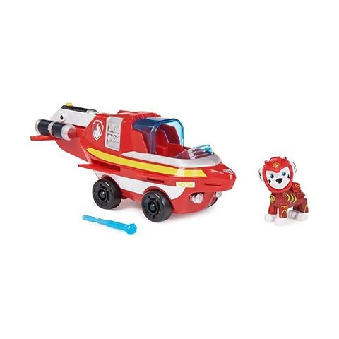  Đồ chơi máy bay 6065229 -Paw Patrol Aqua Pups Marshall's Dolphin Vehicle 