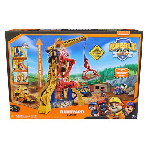  Bộ đồ chơi Rubble & Crew Rubble Barkyard Toy Vehicle Playset 6067015 