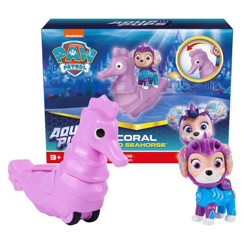  Đồ chơi Paw Patrol Aqua Pups Coral & Seahorse Figure Set 