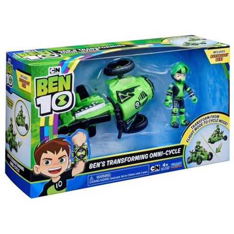  Mô hình nhân vật Ben 10 Ben's Transforming Omni-Cycle 