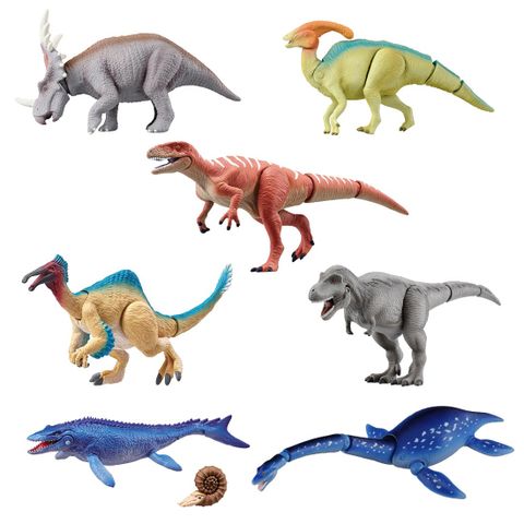  Set khủng long đồ chơi Tomy Ania AA-04 clash Strongest dinosaur battle 