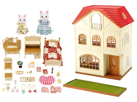  Bộ Quà Tặng Nhà 3 Tầng 3 Story House Gift Set C Sylvanian Families 5352 