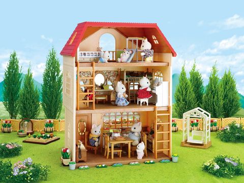  Bộ đồ chơi quà tặng nhà 3 tầng 3 Story House Sylvanian Families 