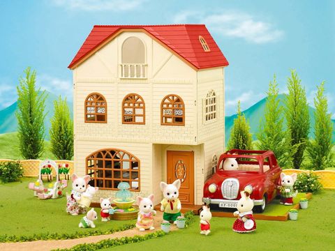  Bộ đồ chơi quà tặng nhà 3 tầng 3 Story House Sylvanian Families 