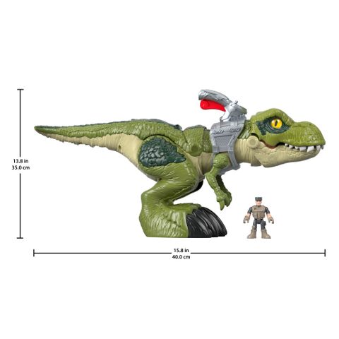  Đồ chơi khủng long Fisher-Price Imaginext Jurassic World Mega Mouth T.rex Dinosaur Toy cao 35cm 
