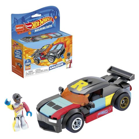  Đồ chơi lắp ghép Mega Construx Hot Wheels Amazoom 