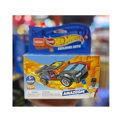  Đồ chơi lắp ghép Mega Construx Hot Wheels Amazoom 