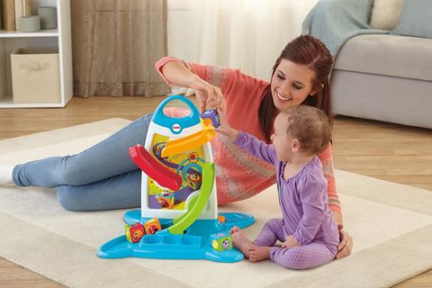  Tường chơi bóng lăn Roller Blocks Play Wall FisherPrice 