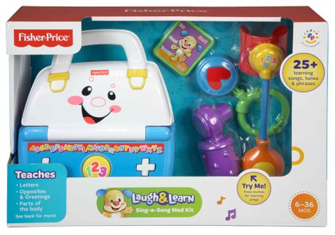  Bộ đồ bác sĩ âm nhạc Sing-a-Song Med Kit (Fisher Price) 