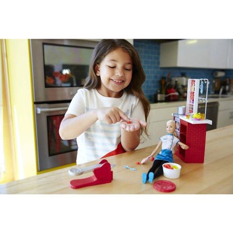  Đầu bếp Spaghetti Barbie DMC36 (Barbie Spaghetti Chef) 