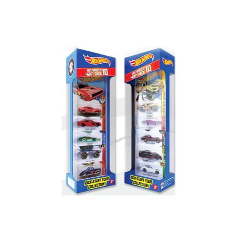  Combo đồ chơi 10 xe cơ bản Hotwheels C1016 