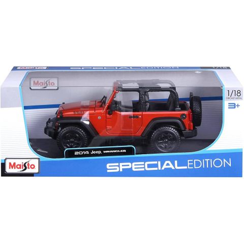  Mô hình xe Jeep Wrangler 2014 mui trần 