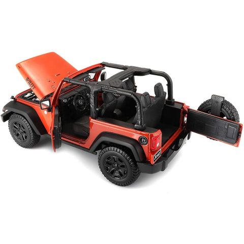  Mô hình xe Jeep Wrangler 2014 mui trần 