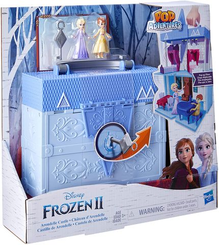  Lâu đài búp bê Disney Frozen 2 Portable Arendelle Castle Playset 